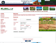 Tablet Screenshot of fermesavendre.info